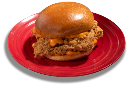 Home Chef Spicy Chicken Sandwich Perspective: front