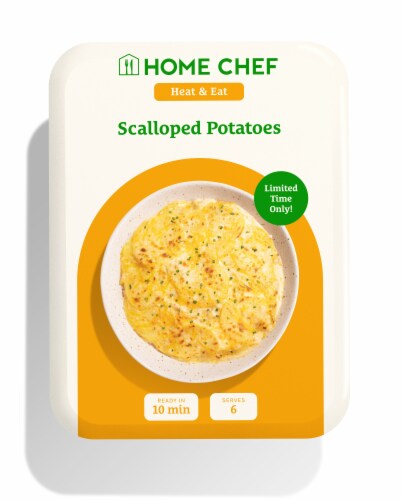 Home Chef Heat & Eat Scalloped Potatoes Perspective: front