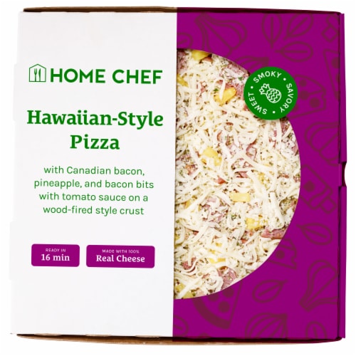 Home Chef® Hawaiian Pizza Perspective: front