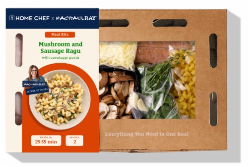 Home Chef Mushroom & Sausage Ragu Kit Perspective: front