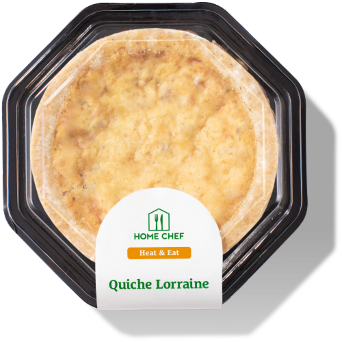 Home Chef Heat And Eat Quiche Lorraine Perspective: front