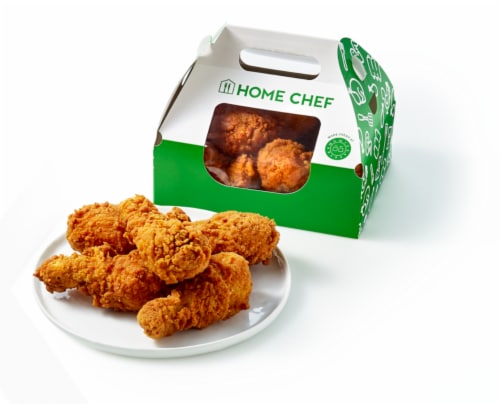 Home Chef Fried Chicken Drumsticks Perspective: front