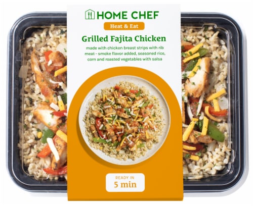 Home Chef Grilled Fajita Chicken Perspective: front