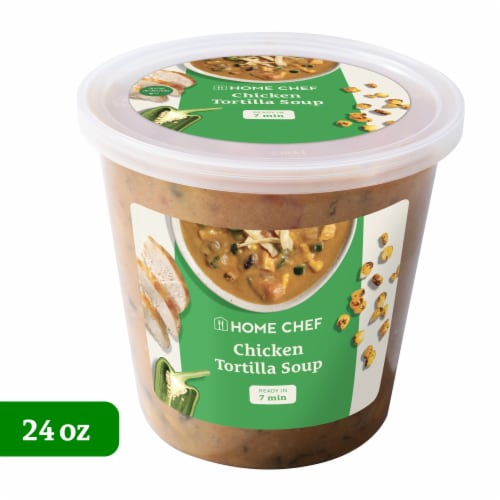 Home Chef Creamy Chicken Tortilla Soup Perspective: front