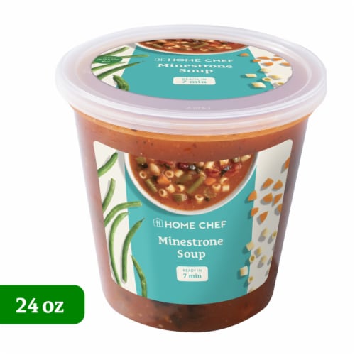 Home Chef Minestrone Soup Perspective: front