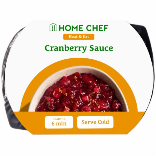 Home Chef Heat & Eat Cranberry Sauce Perspective: front