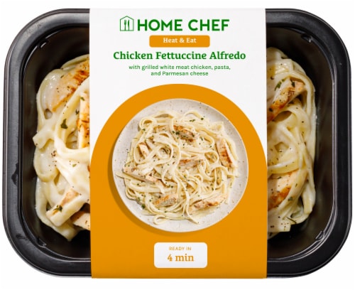 Home Chef Chicken Fettuccine Alfredo Perspective: front