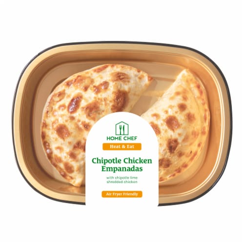 Home Chef Chipotle Chicken Empanadas Perspective: front