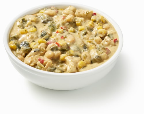 Home Chef White Chicken Chili Perspective: front