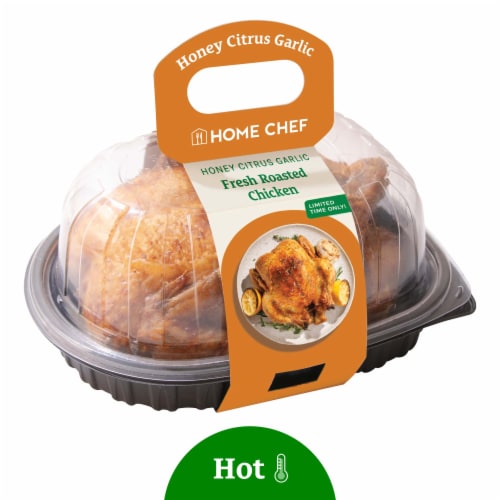 Home Chef Honey Citrus Garlic Fresh Roasted Chicken Perspective: front