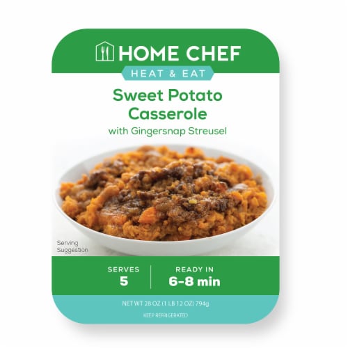 Home Chef Sweet Potato Casserole Perspective: front