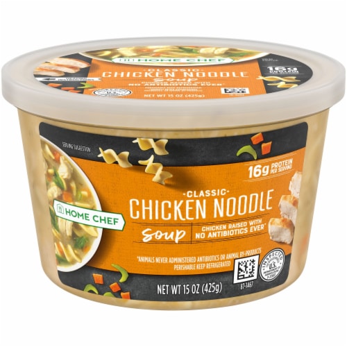 Home Chef Classic Chicken Noodle Soup, 15 oz Kroger