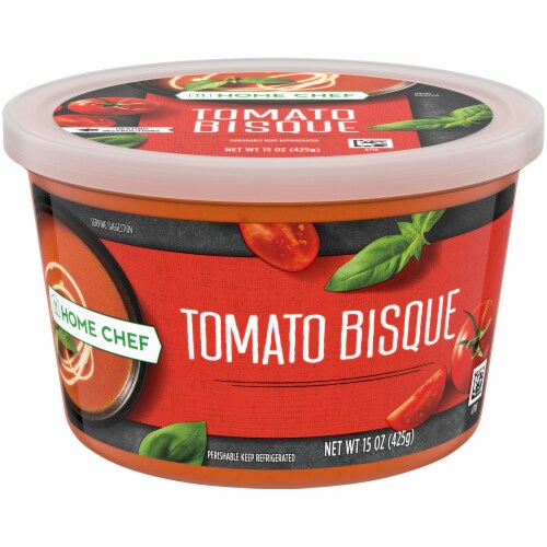 Home Chef Gluten Free Creamy Tomato Bisque Soup Perspective: front