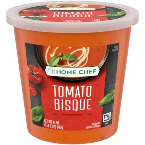 Home Chef Gluten Free Creamy Tomato Bisque Soup Perspective: front