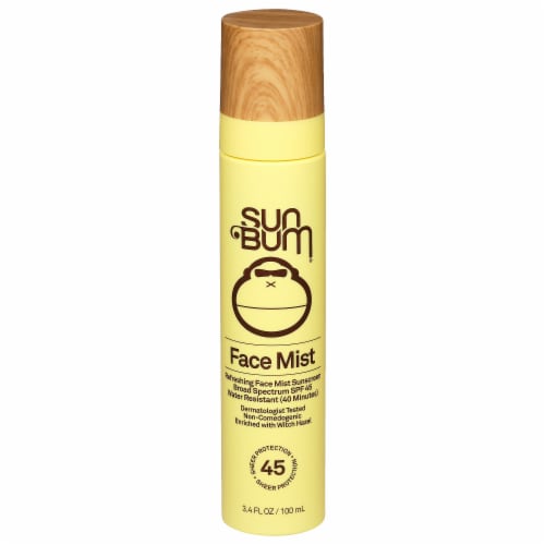 Sun Bum® SPF 45 Face Mist Sunscreen Perspective: front