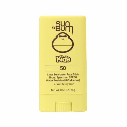 Sun Bum® Kids Sunscreen Face Stick SPF 50 Perspective: front