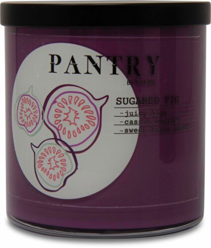 Pantry Products Sugared Fig Jar Candle Perspective: front