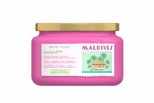 House of Velas Maldives Travel Candles Perspective: front