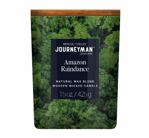 House of Velas Jar Candle Amazon Raindance Perspective: front