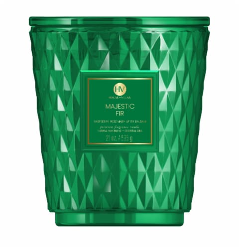 House of Velas Jar Candle - Majestic Fir Perspective: front