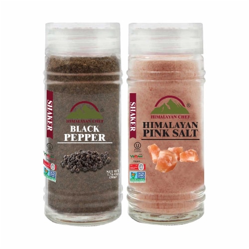 Himalayan Chef Natural Salt and Pepper Set