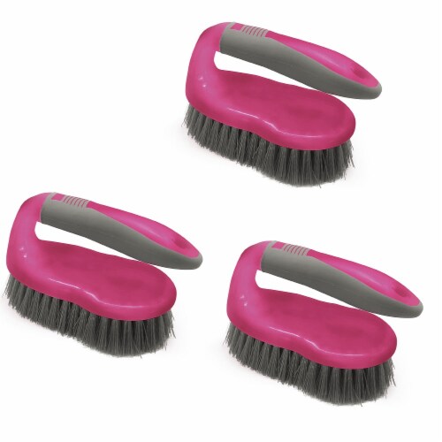 W Home Floor Cleaning Brush, Soft & Stiff Brush, Perfect for Cleaning Hard-to-Reach  Surfaces, 1 count - Harris Teeter