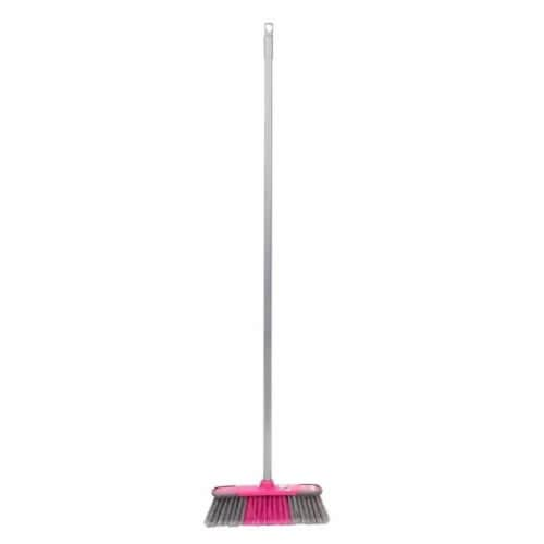 W Home Floor Cleaning Brush, Soft & Stiff Brush, Perfect for