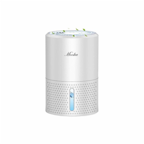 Mooka Mini Dehumidifier, 2000 Cubic Feet (190 Sq ft) Perspective: front