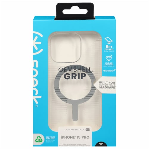 Speck® Gemshell® Grip Magsafe Case For Apple iPhone® 15 Pro Perspective: front