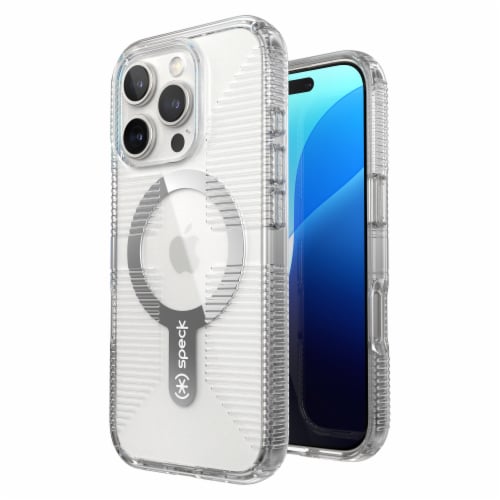 Speck® Gemshell® Grip MagSafe for Apple IP16PRO Case - Clear Perspective: front