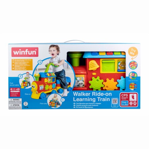 winfun Walker Ride on Learning Train Perspective: front