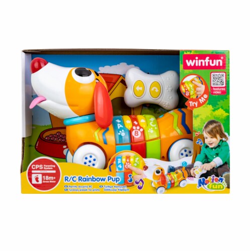 winfun® Remote Control Rainbow Pup Perspective: front