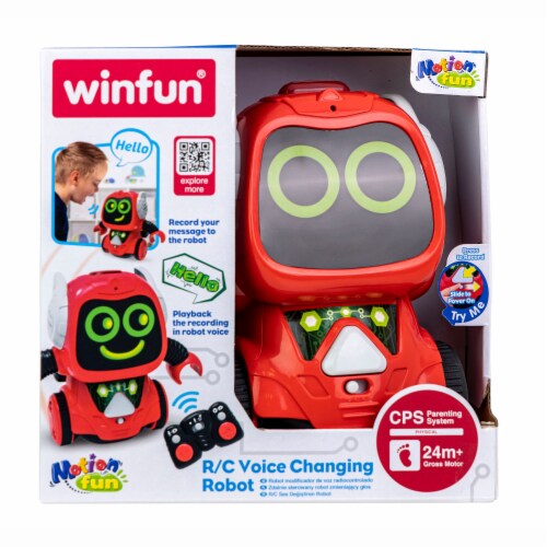 Winfat Industrial Co Talking Robot Toy Perspective: front