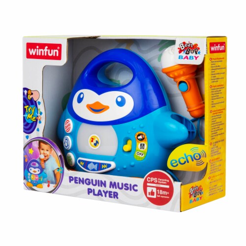 Winfun 2514 Penguin Music Player with Microphone Perspective: front