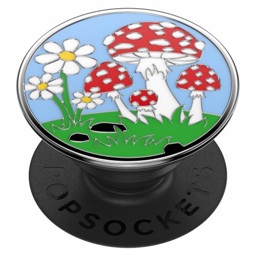 Popsockets - Popgrip Premium - Enamel Fun Guy Perspective: front