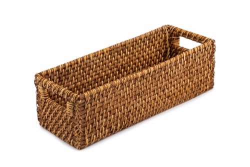 Core Home Rattan Tank Tray Perspective: front