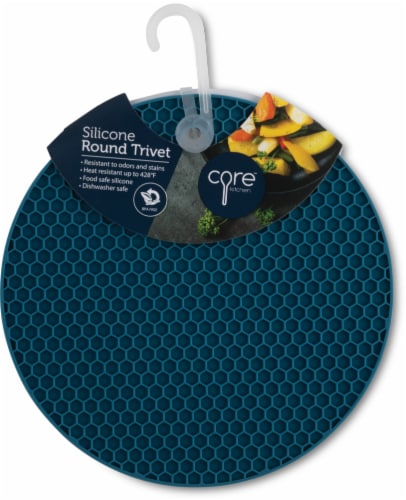 Core Home Round Silicone Trivet - Assorted Perspective: front