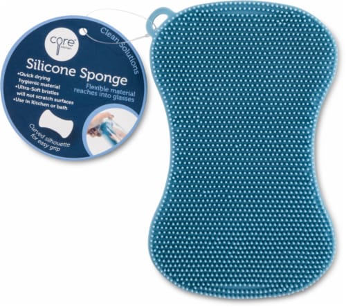 Silicone Sponge Dish Washing Kitchen Scrubber - Silicone Sponge Dish Sponges, Kitchen Sponge Double Sided Cleaning Sponges Gadgets Tools Brush