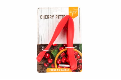 Core Kitchen Cherry Pitter - Red Perspective: front
