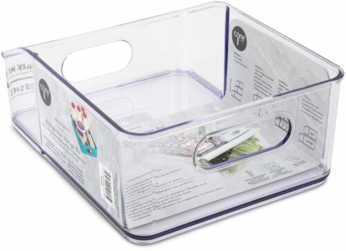 Core Kitchen Plastic Fridge Bin - Clear, 1 ct - Fred Meyer