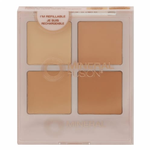 Mineral Fusion Indulgence Concealer Palette Perspective: front