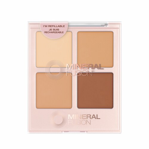 Mineral Fusion Concealer Palette - Decadence Perspective: front