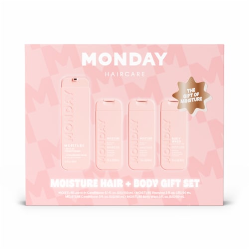 Monday Haircare Moisture Hair & Body Gift Set Perspective: front