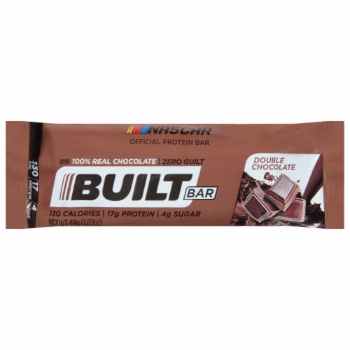 Built Brands Double Chocolate Bar Perspective: front