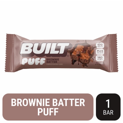 Built® Puff Brownie Batter Protein Bar Perspective: front