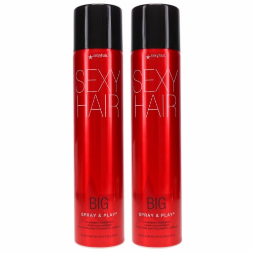Sexy Hair Big Sexy Hair Spray and Play Volumizing Hairspray 10 oz 2 Pack Perspective: front