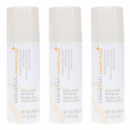 Sebastian Shaper Plus Extra Hold Hairspray 1.5 oz 3 Pack 4.5 oz
