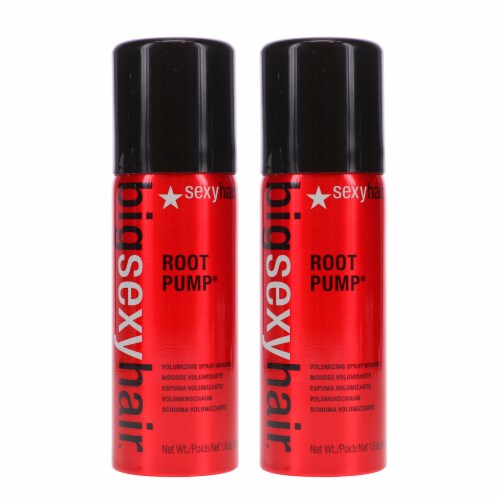 Sexy Hair Big Sexy Hair Root Pump Volumizing Spray Mousse  oz 2 Pack,   oz - Baker's