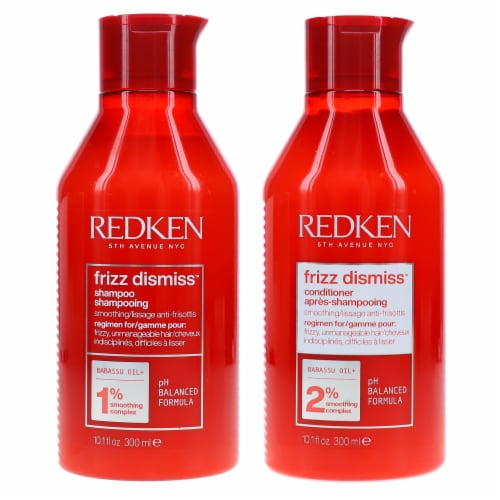 Redken Frizz Shampoo 10.1 oz & Frizz Dismiss Conditioner 10.1 oz Combo Pack, 20.2 oz - Food 4 Less