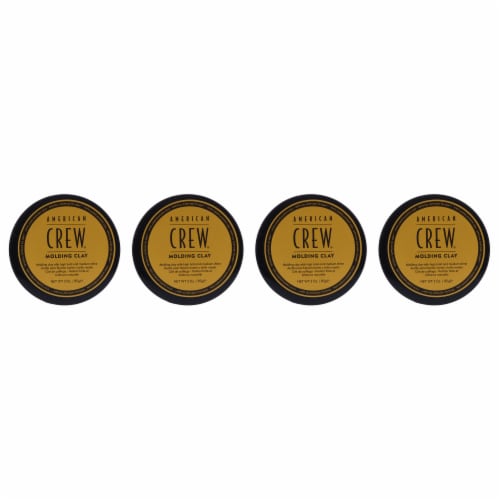 American Crew Molding Clay 3 oz 4 Pack Perspective: front